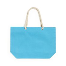 Bolsa Algodón Resistente 10kg Azul Claro