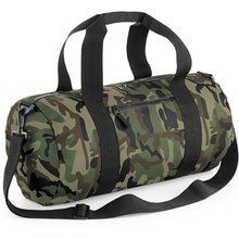 Bolsa barril estampada camuflaje Jungle Camo