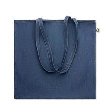 Bolsa Compra Denim 250gr Asas Largas Azul