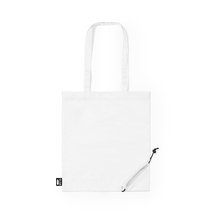 Bolsa Compra Plegable RPET Blanco