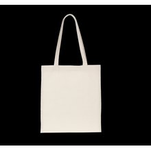 Bolsa de compras plana Beige