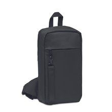 Bolsa Cruzada RPET 600D Negro