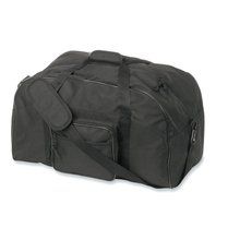 Bolsa de deporte bandolera con bolsillo frontal Negro