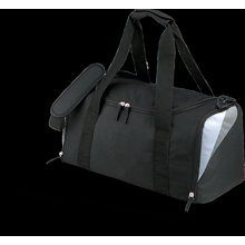 Bolsa deportiva mediana Black / White / Light Grey