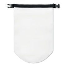 Bolsa estanca impermeable pvc 10 litros bandolera Blanco