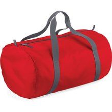 Bolsa impermeable plegable Cierre de cremallera Rojo