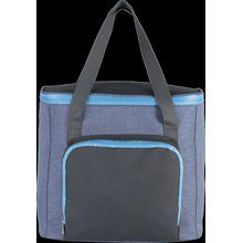 Bolsa isotérmica con asas contrastadas Azul / Gris