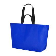 Bolsa laminada dobles asas reforzadas y 10kg Azul