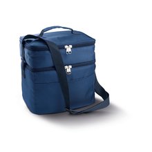 Bolsa nevera con 2 compartimentos Azul