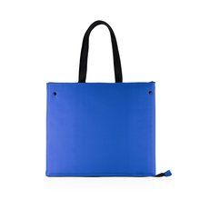 Bolsa Nevera 600D con Cremallera Azul