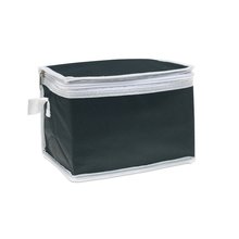 Bolsa Nevera Portátil 6 Latas Negro