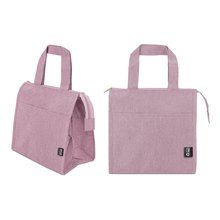 Bolsa Nevera RPET Aislante Cremallera Rosa