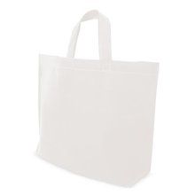 Bolsa Non Woven Asas Cortas Blanco