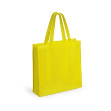 Bolsa non-woven laminado en acabado mate Amarillo