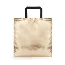 Bolsa en non-woven laminado de acabado metalizado Oro