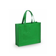 Bolsa en non-woven laminado brillante Verde