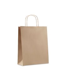 Bolsa de Papel Mediana 25x32 Beige