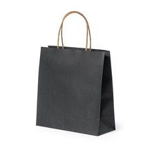 Bolsa de Papel Reciclado en Negro 6Kg Neg