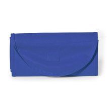 Bolsa pequeña plegable en non woven ribete color Azul
