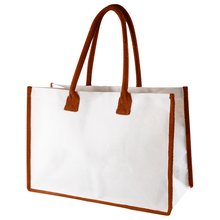 Bolsa shopper de algodón canvas MA