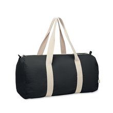 Bolsa sport y viaje de algodón Negro