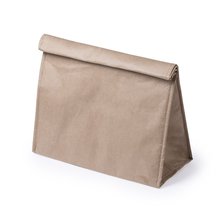 Bolsa térmica 2,6l de papel reciclable con cierre velcro Bolsa térmica reciclable de papel resistente (2,6 litros) 30 x 30 x 15 cm