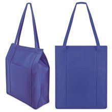 Bolsa Térmica Non Woven 115gr con Velcro Azul