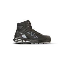 Bota de seguridad con puntera antiperforación Negro / Gris 45 EU