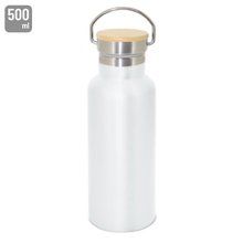 Botella Acero Inox Mate Doble Capa BL