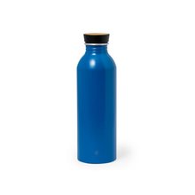 Botella Aluminio Reciclado 550ml Azul