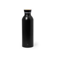 Botella Aluminio Reciclado 550ml Negro