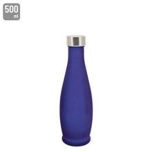 Botella Esmerilada 500ml Azul Royal