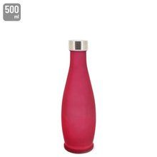 Botella Esmerilada 500ml Rosa