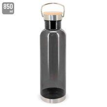 Botella Tritan Sin BPA 850ml Negro