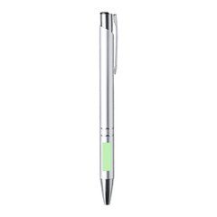 Bolígrafo aluminio de colores con pulsador y clip | Area 6