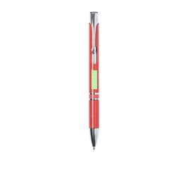 Bolígrafo en caña de trigo y ABS de colores con accesorios cromados | Area 4