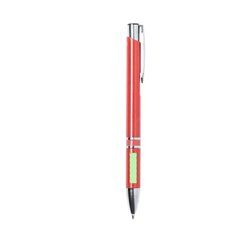 Bolígrafo en caña de trigo y ABS de colores con accesorios cromados | Area 6