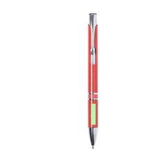 Bolígrafo en caña de trigo y ABS de colores con accesorios cromados | Area 8