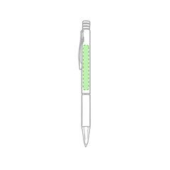 Bolígrafo Elegante de Aluminio | En el cuerpo del bolígrafo