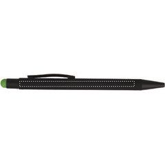 Bolígrafo negro ideal para grabado láser a color con puntero a juego | LEFT BARREL