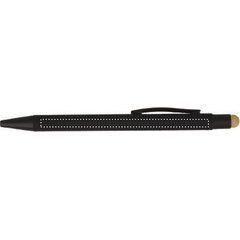 Bolígrafo negro ideal para grabado láser a color con puntero a juego | RIGHT BARREL