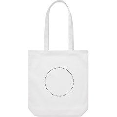 Bolsa de Compra Canvas 270 gr/m² | FRONT EMBROIDERY