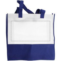 Bolsa de compras o playa personalizada en non woven | BACK WHITE PART