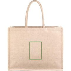 Bolsa Juco Laminado 290gr Asas Reforzadas | Trasera | 95 x 140