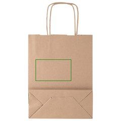 Bolsa Papel 90gr Asa Rizada | Trasera