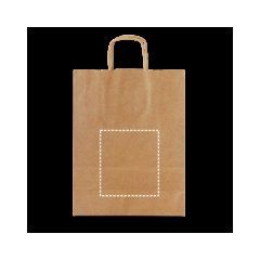 Bolsa de Papel Kraft 115g EU | Posterior | 160 x 180