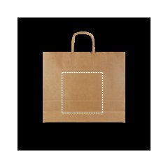 Bolsa de Papel Kraft 115g UE 40x36x12 | Delantera | 200 x 200