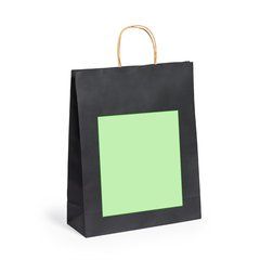 Bolsa de Papel Negra 6Kg | Centrado cara B | 190 x 200