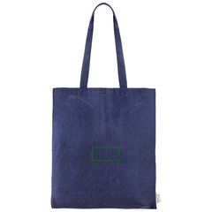 Bolsa reciclada de algodón | Frontal | 100 x 50