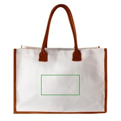 Bolsa shopper de algodón canvas | Frontal | 230 x 120